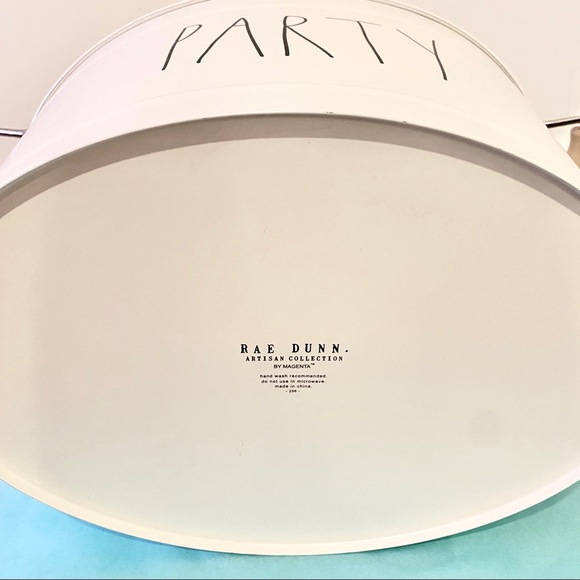 SOLD🛍 Rae Dunn PARTY Beverage Ice Bucket Tub - Picture 3 of 4